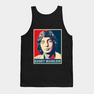 Barry Manilow Hope Poster Art Tank Top